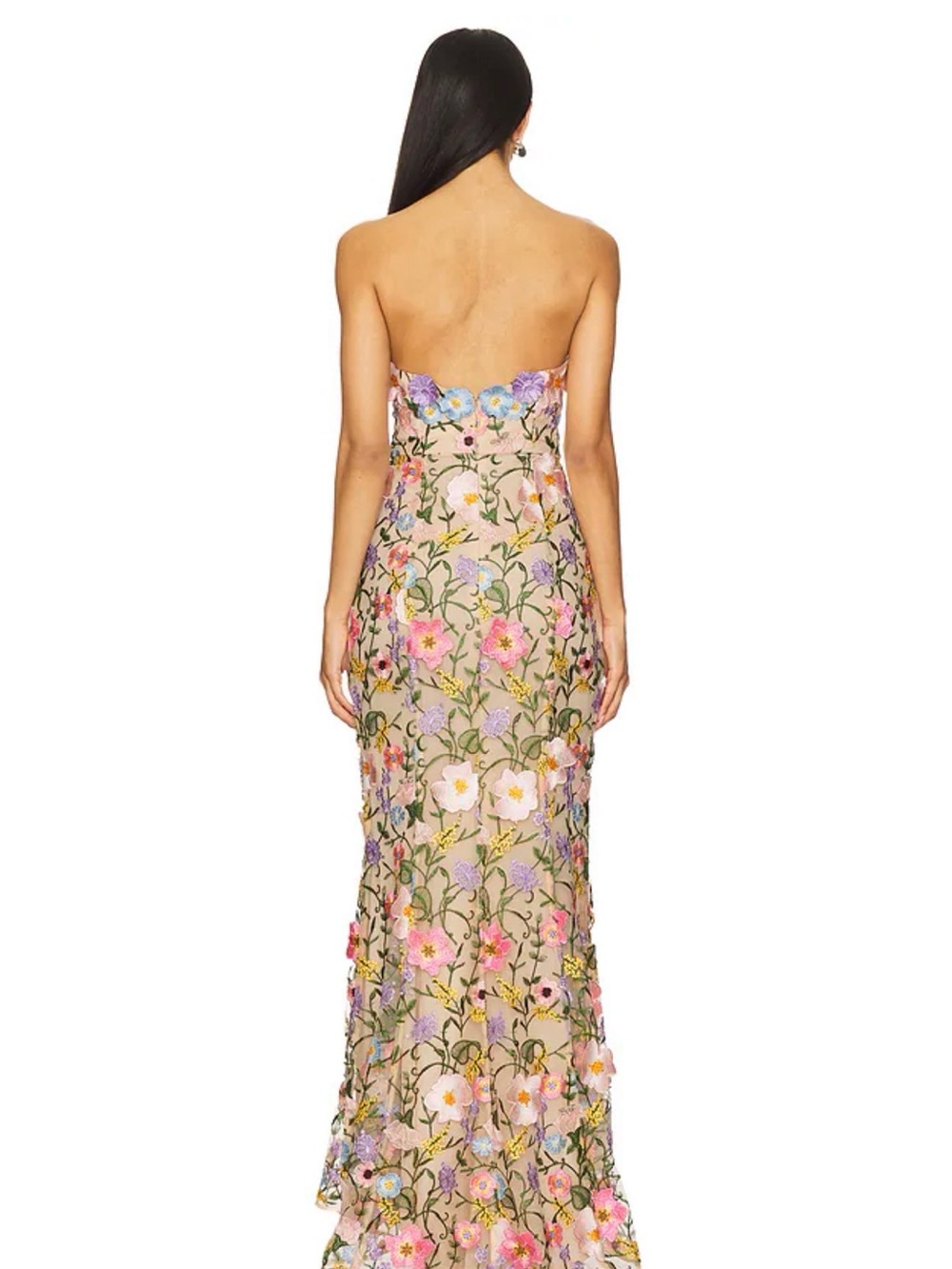 ELLIATT Nydia Gown in Multi Floral - Picture 5 of 5